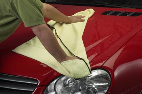 Eurow Dry 390 GSM Microfiber Waffle Weave Towel 26"x36" (6.5 sq. feet)