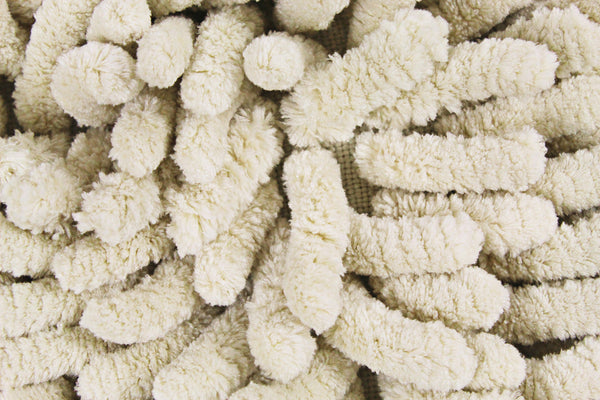 Nouvelle Legende® Microfiber Non-Slip Chenille Bath Mat – Light Beige