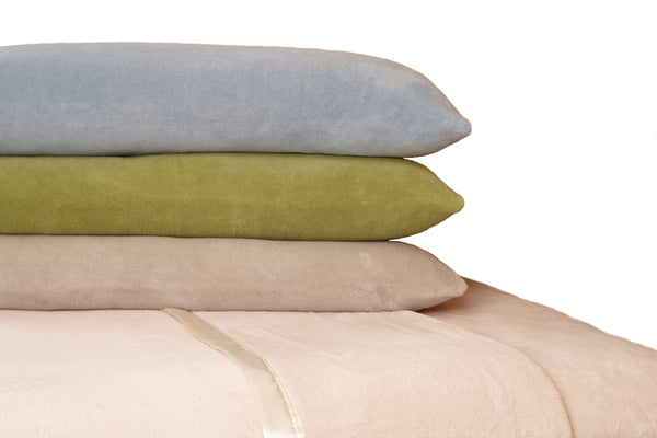 Nouvelle Legende® Microfiber Luxury Coral Fleece Sheet Set