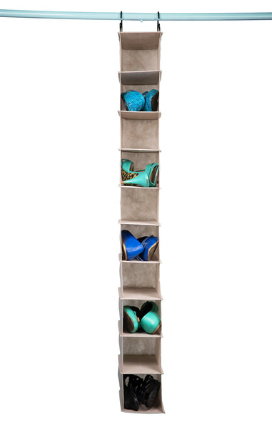 Nouvelle Legende® 10-Shelf Hanging Closet Organizer