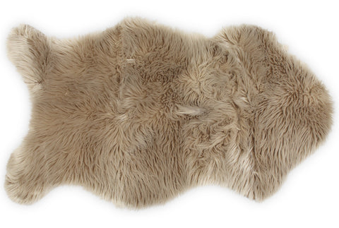 Nouvelle Legende® 23 x 40 in. Premium Faux Fur Sheepskin Rug – Single