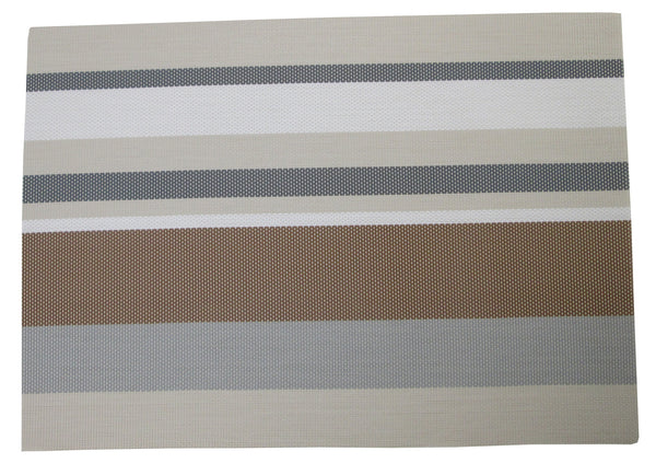 Nouvelle Legende® Tweed Woven Vinyl Placemats - Set of 12