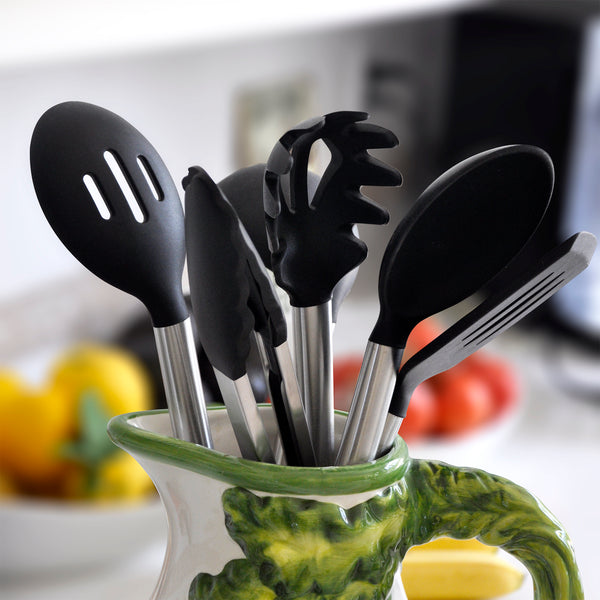 Nouvelle Legende® Silicone Cooking Utensil Set – 6 Pieces