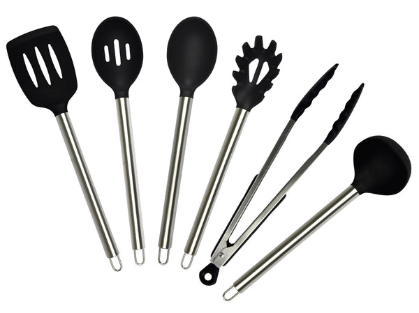 Nouvelle Legende® Silicone Cooking Utensil Set – 6 Pieces
