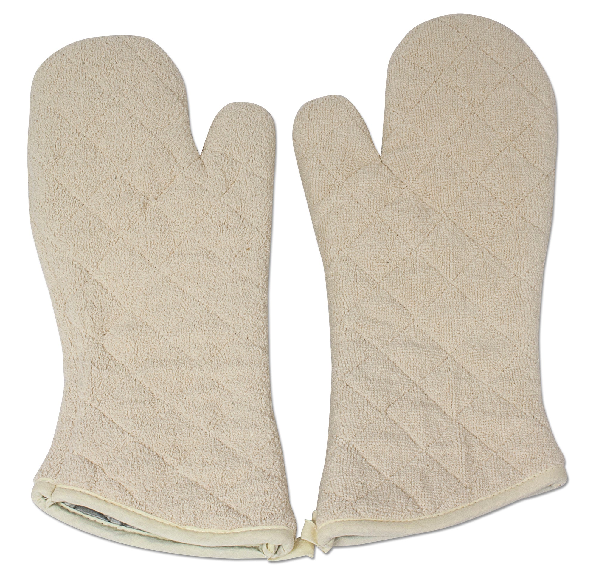 Nouvelle Legende® Commercial-Grade Terry Cloth Oven Mitts – 2-pack