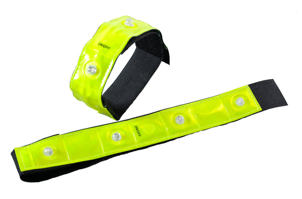 3M™ Scotchlite Reflective Strips With 4 LED Lights – 2-pack