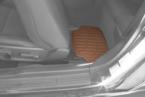 Eurow Universal Cut-to-Fit Car Floor Mats – 4-piece Set