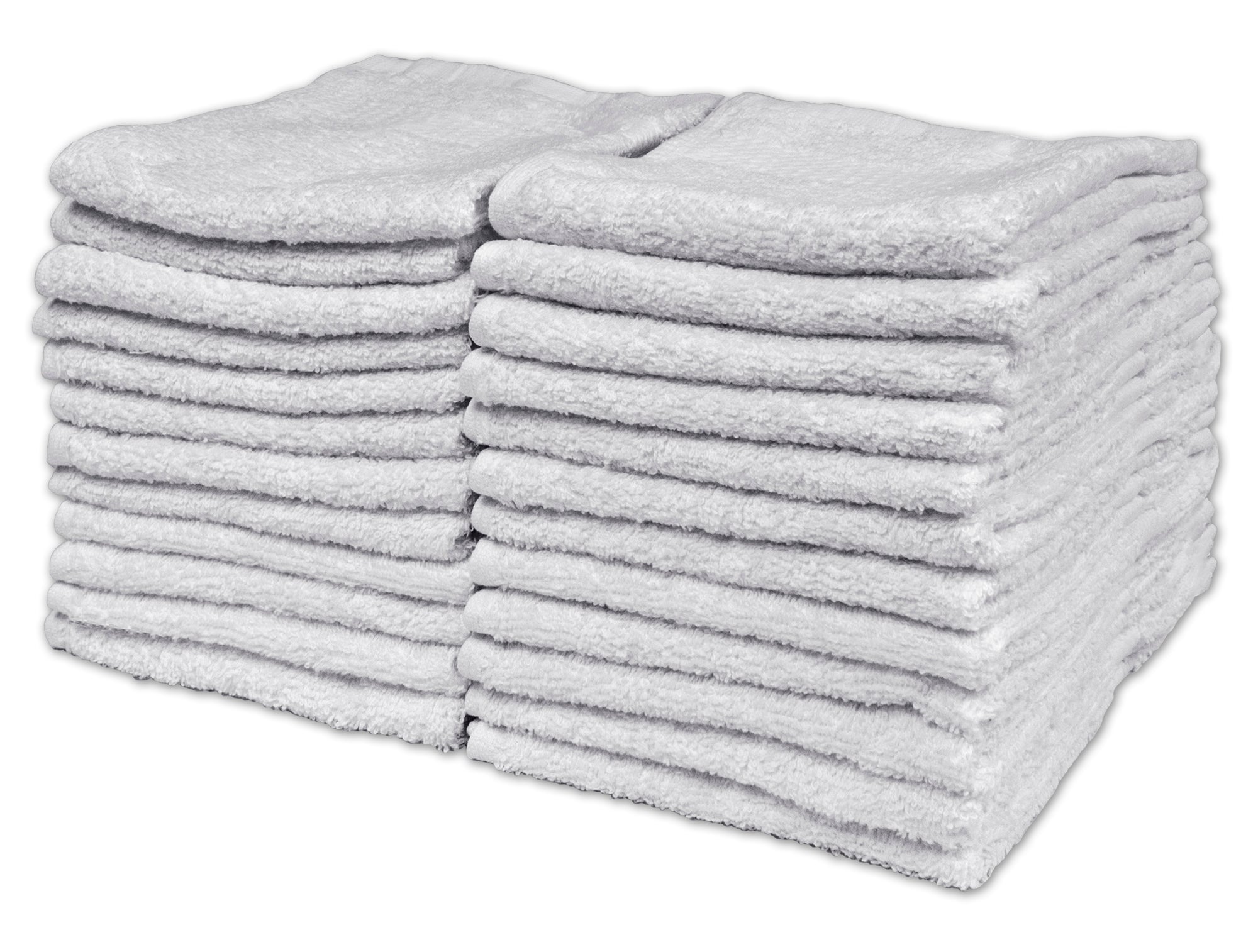Texrise® Laguna Series 13 x 13 in. Cotton Luxury Wash Cloths – 24
