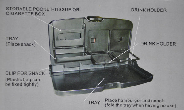 Eurow Car Back Seat Food Tray